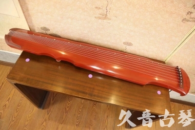 海北藏族自治州●久音古琴  ●典藏系列  20230608[红洒金伏羲]